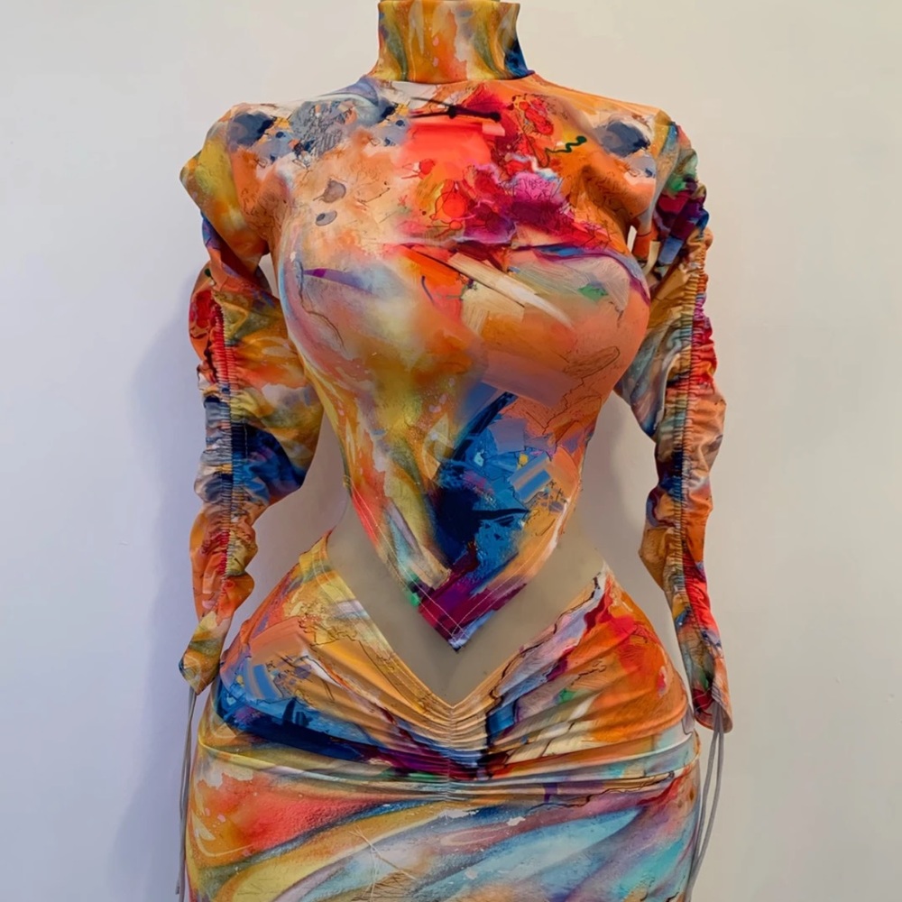 top and skirt set